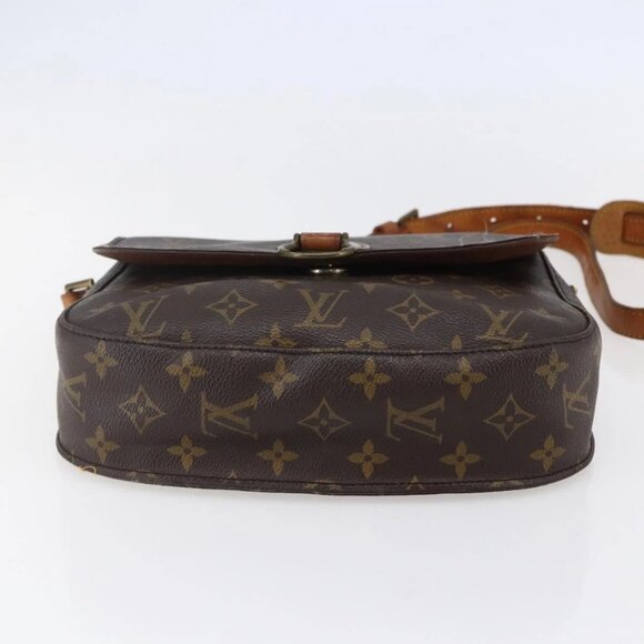 LOUIS VUITTON Monogram Saint Cloud GM Shoulder Bag M51242 LV Auth 146821 - Picture 7 of 16